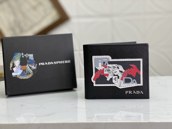 プラダ財布コピー正面デザイン